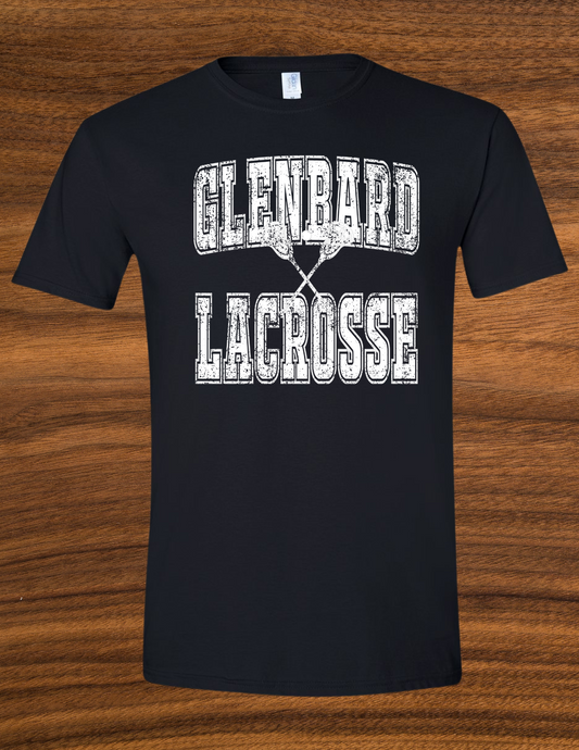 Glenbard Lacrosse Distressed