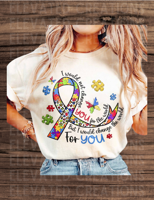 Autism ribbon Tshirt