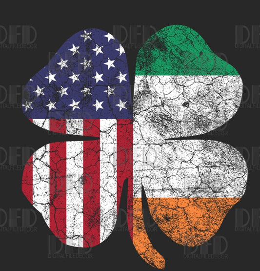 Irish American shamrock