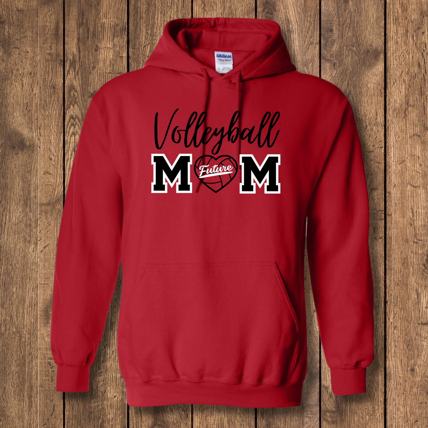 VOLLEYBALL MOM - CURSIVE VOLLEYBALL