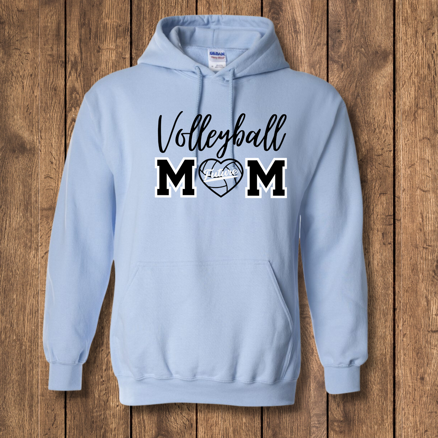 VOLLEYBALL MOM - CURSIVE VOLLEYBALL