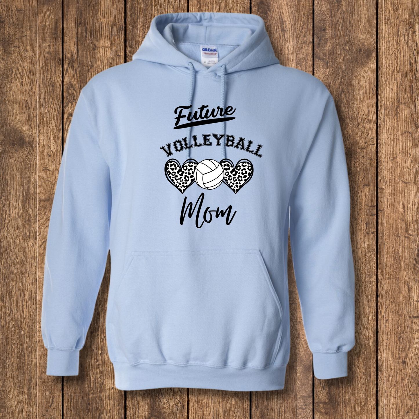 VOLLEYBALL MOM - HEARTS AND VOLLEYBALL