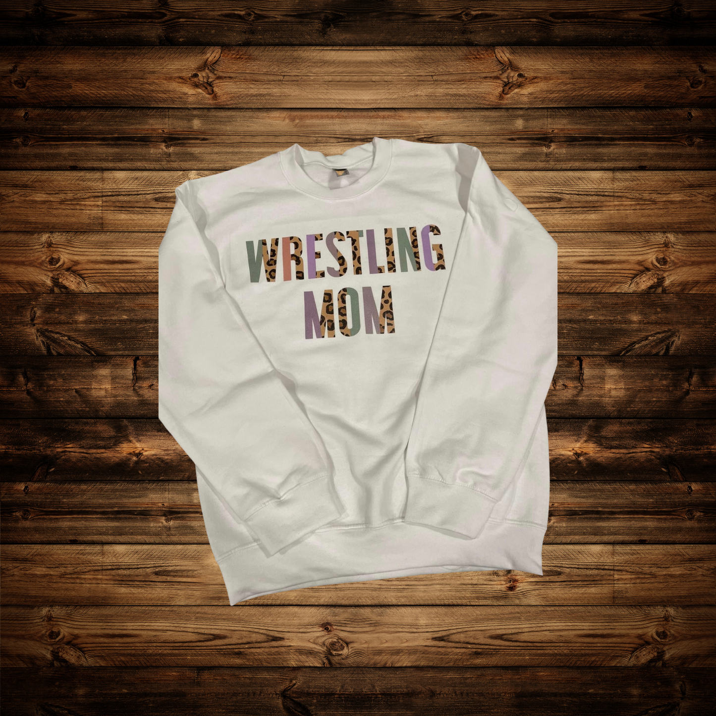 Wrestling Mom - Cheetah Print