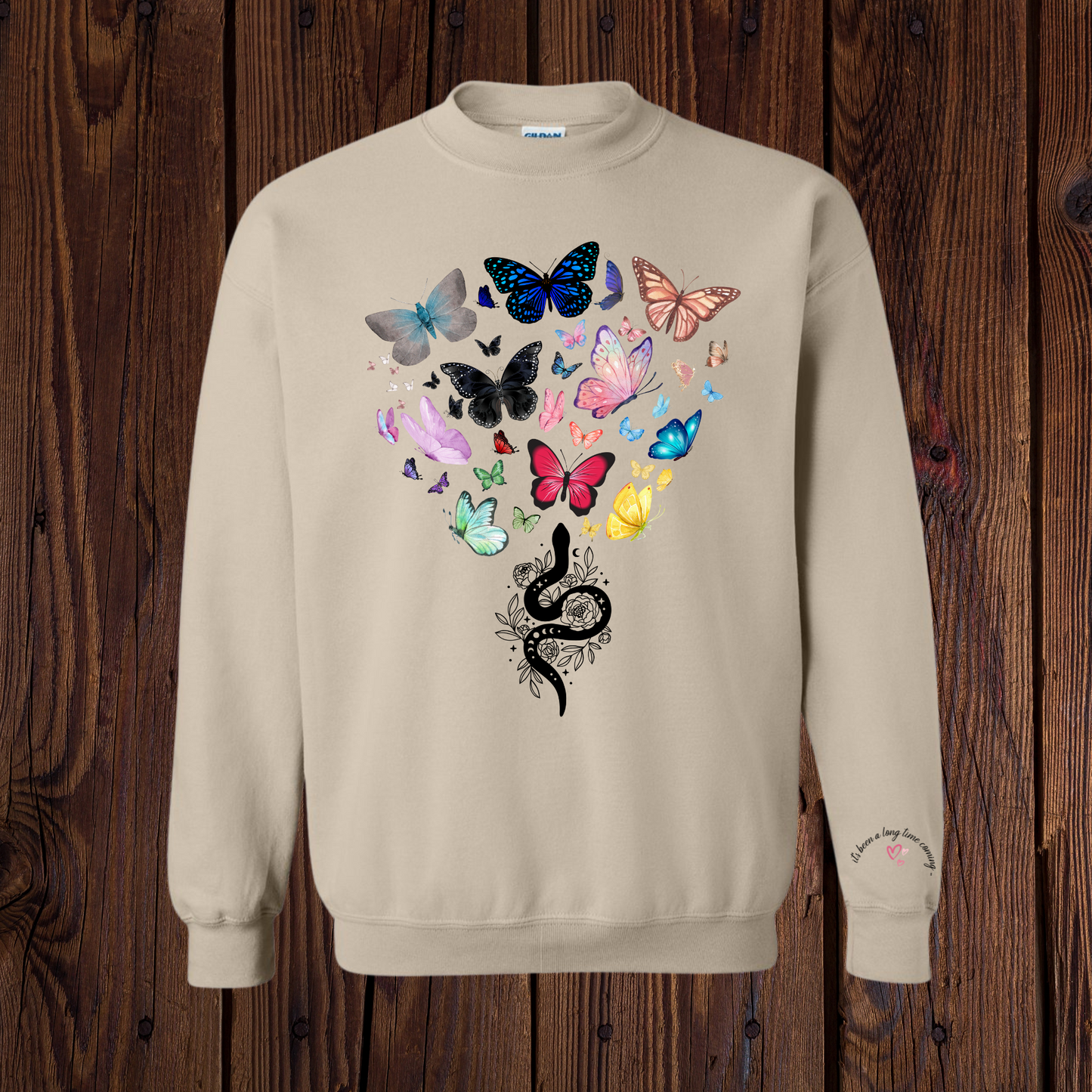 Taylor Swift Snake & Butterfly Sweatshirt