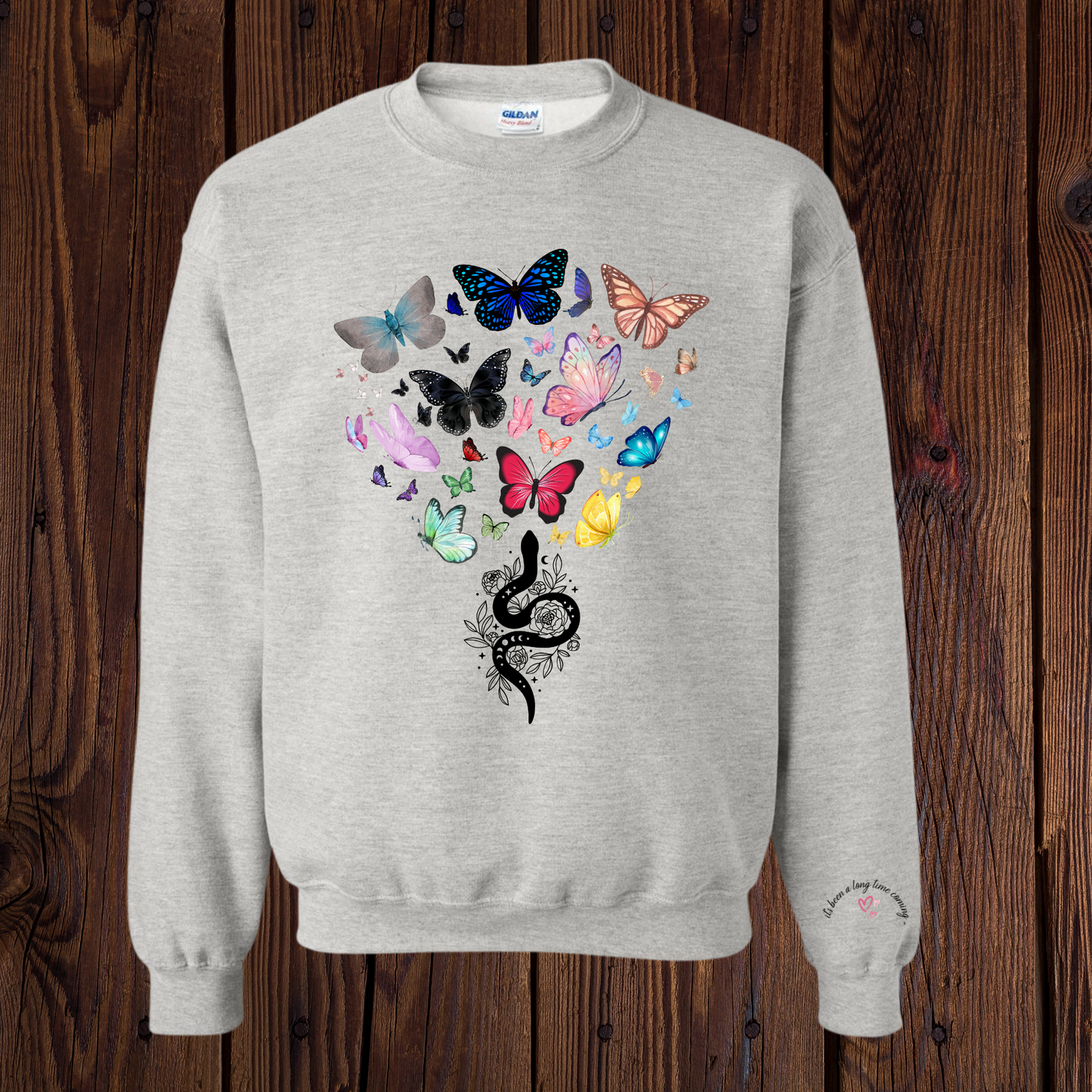 Taylor Swift Snake & Butterfly Sweatshirt