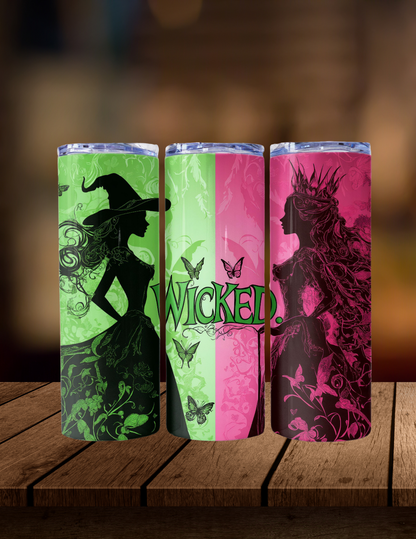 20oz skinny tumbler wicked