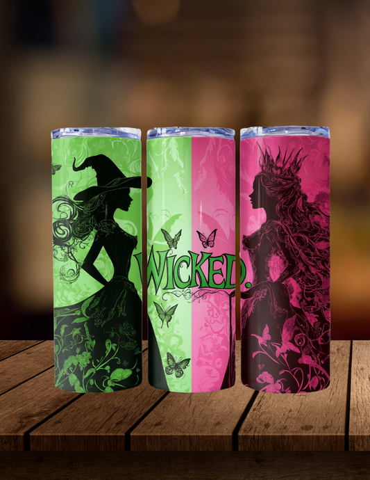 20oz skinny tumbler wicked